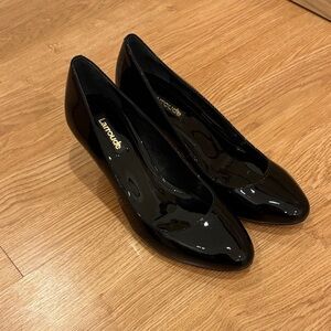 Lanvin Glossy Black Flats